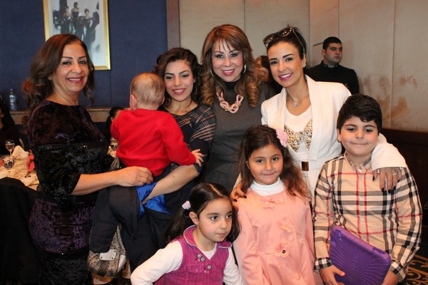 Mrs.Layla El Solh Celebrating Christmas