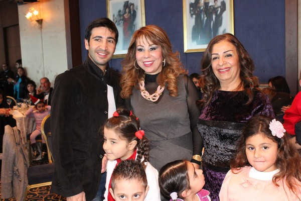 Mrs.Layla El Solh Celebrating Christmas