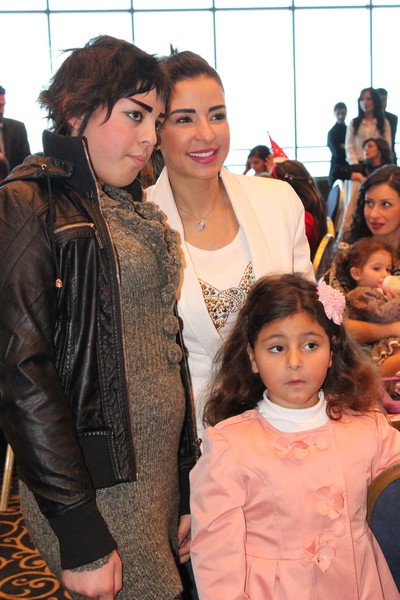 Mrs.Layla El Solh Celebrating Christmas