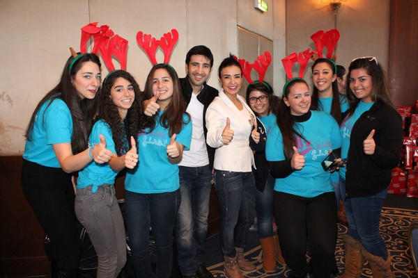 Mrs.Layla El Solh Celebrating Christmas