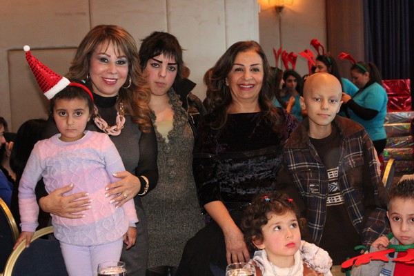 Mrs.Layla El Solh Celebrating Christmas