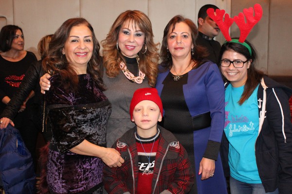 Mrs.Layla El Solh Celebrating Christmas