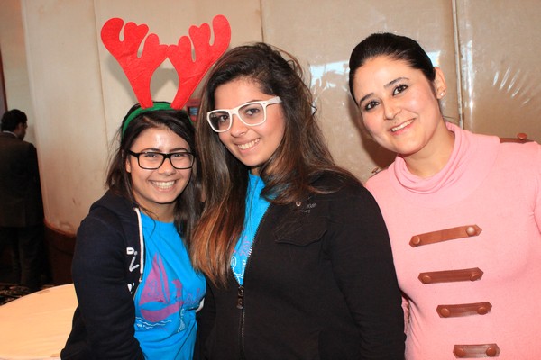 Mrs.Layla El Solh Celebrating Christmas