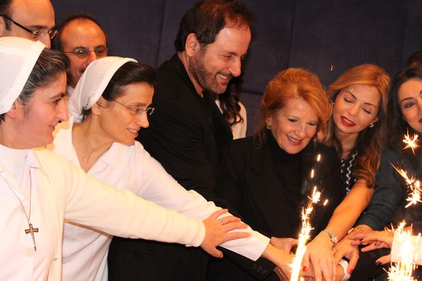 Mrs.Layla El Solh Celebrating Christmas