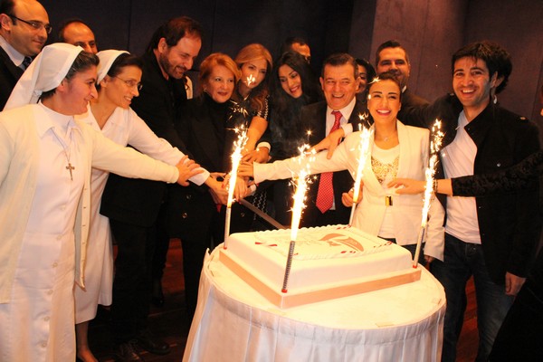 Mrs.Layla El Solh Celebrating Christmas