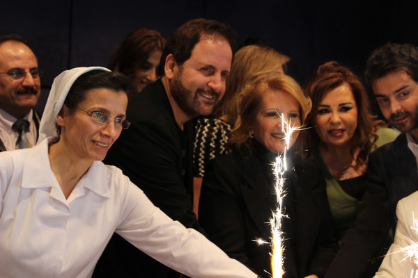 Mrs.Layla El Solh Celebrating Christmas