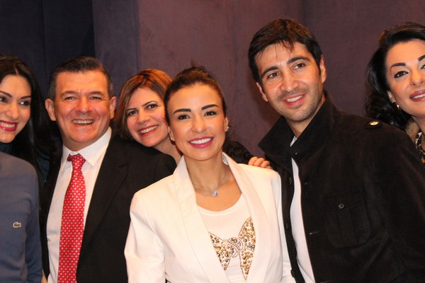Mrs.Layla El Solh Celebrating Christmas