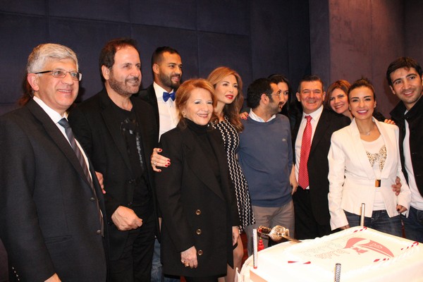 Mrs.Layla El Solh Celebrating Christmas