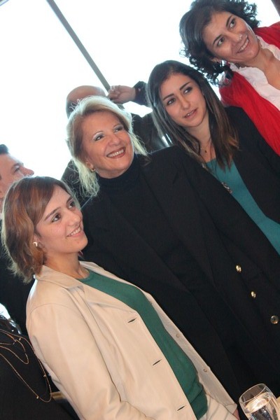 Mrs.Layla El Solh Celebrating Christmas