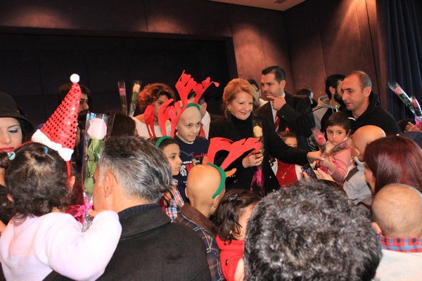 Mrs.Layla El Solh Celebrating Christmas