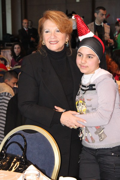 Mrs.Layla El Solh Celebrating Christmas