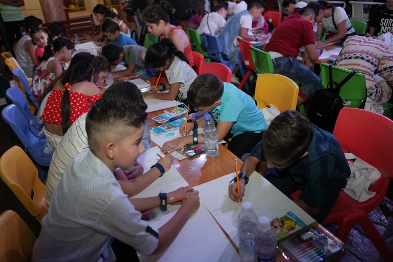 Drawing competition at KidzMondo Beirut