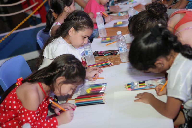 Drawing competition at KidzMondo Beirut