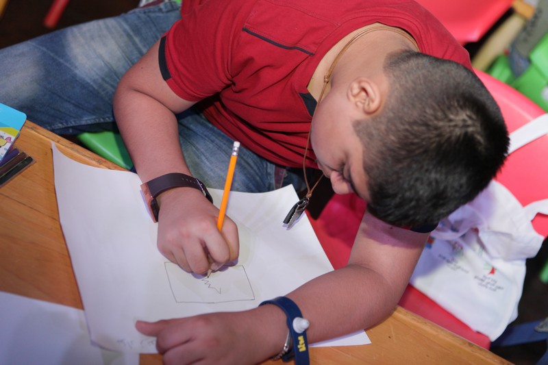 Drawing competition at KidzMondo Beirut