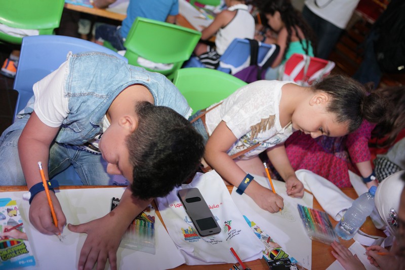 Drawing competition at KidzMondo Beirut