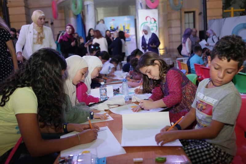 Drawing competition at KidzMondo Beirut