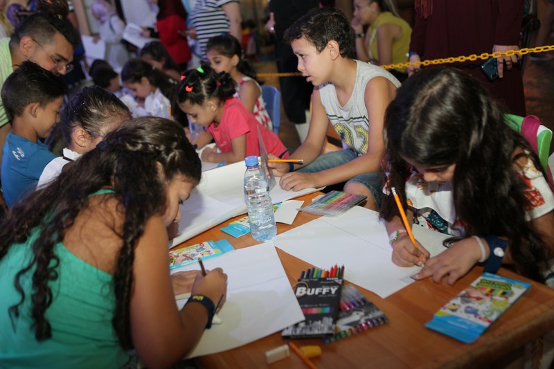 Drawing competition at KidzMondo Beirut