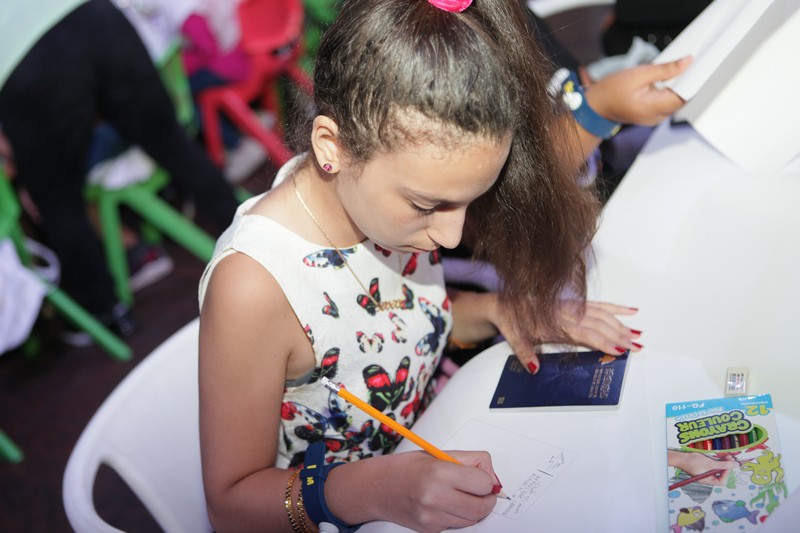 Drawing competition at KidzMondo Beirut