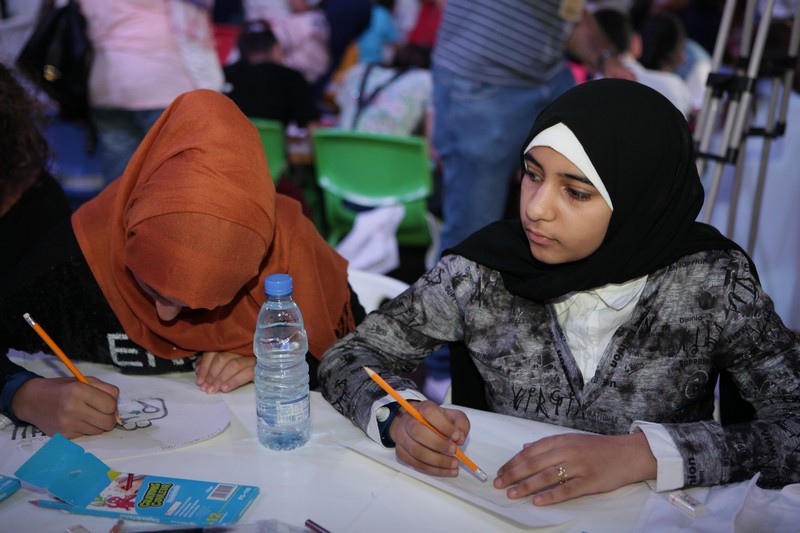 Drawing competition at KidzMondo Beirut