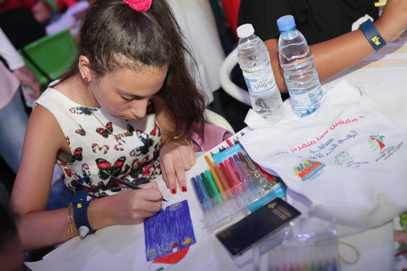 Drawing competition at KidzMondo Beirut