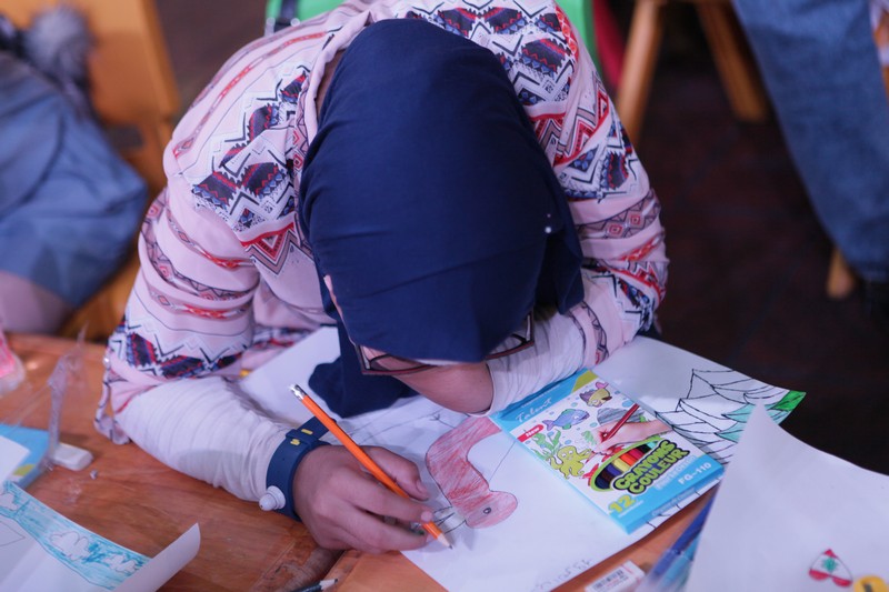 Drawing competition at KidzMondo Beirut