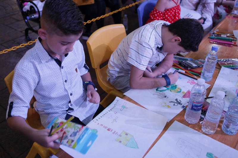 Drawing competition at KidzMondo Beirut