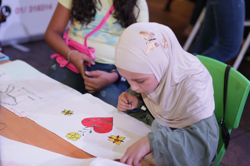 Drawing competition at KidzMondo Beirut