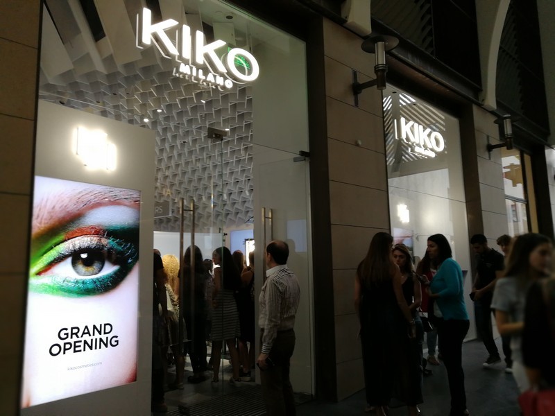 Opening of KIKO Milano - Beirut Souks