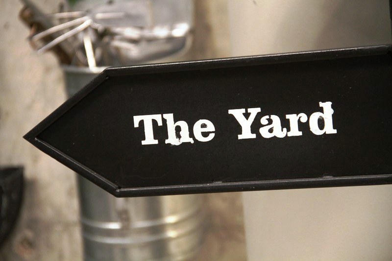 Kitchen Yard on Saturday Night