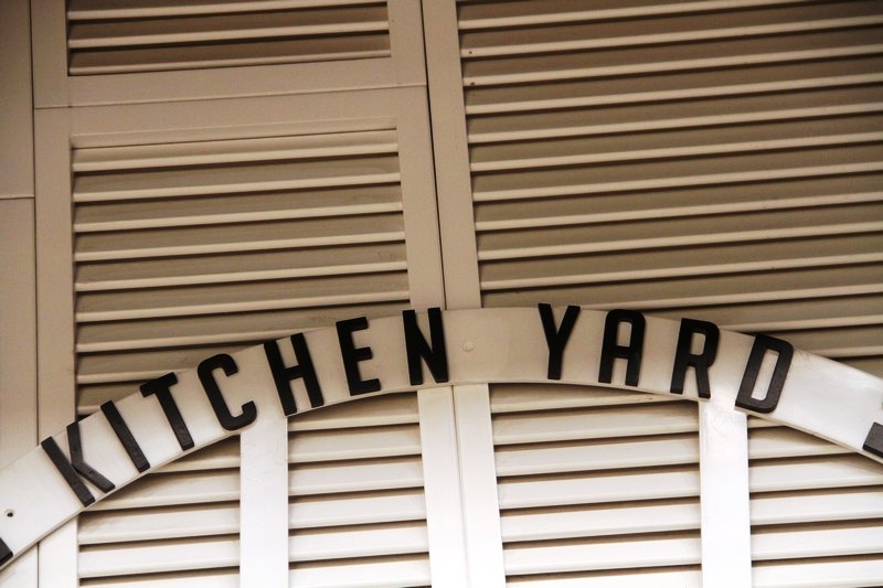 Kitchen Yard on Saturday Night