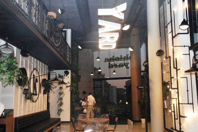 Kitchen Yard on Saturday Night
