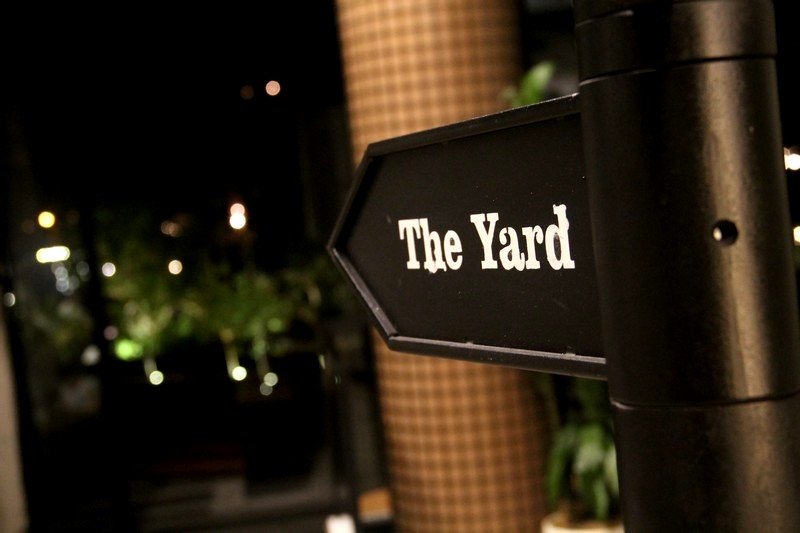 Kitchen Yard on Saturday Night