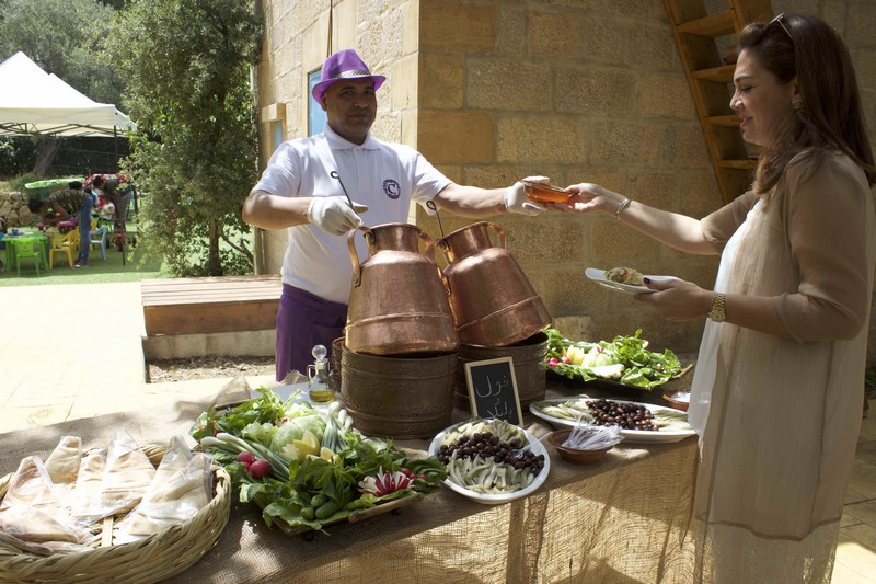 Open Buffet at La Citadelle De Beit Chabeb