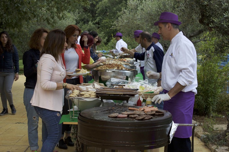 Open Buffet at La Citadelle De Beit Chabeb