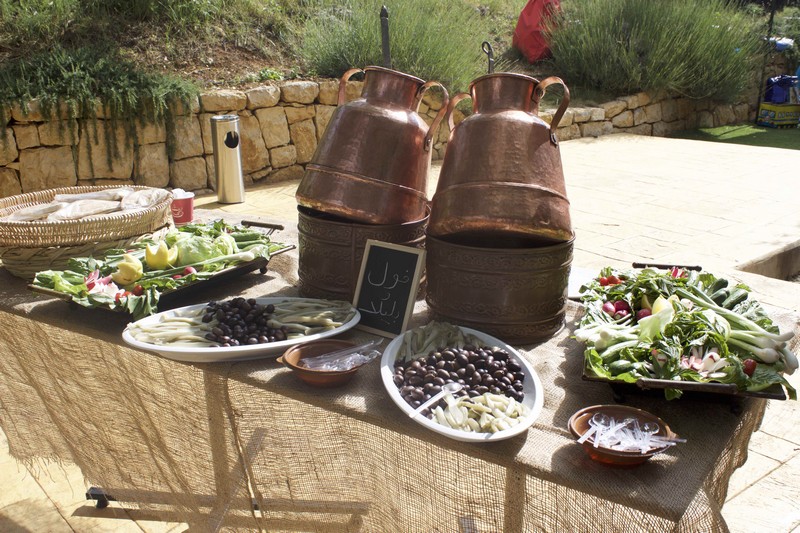 Open Buffet at La Citadelle De Beit Chabeb