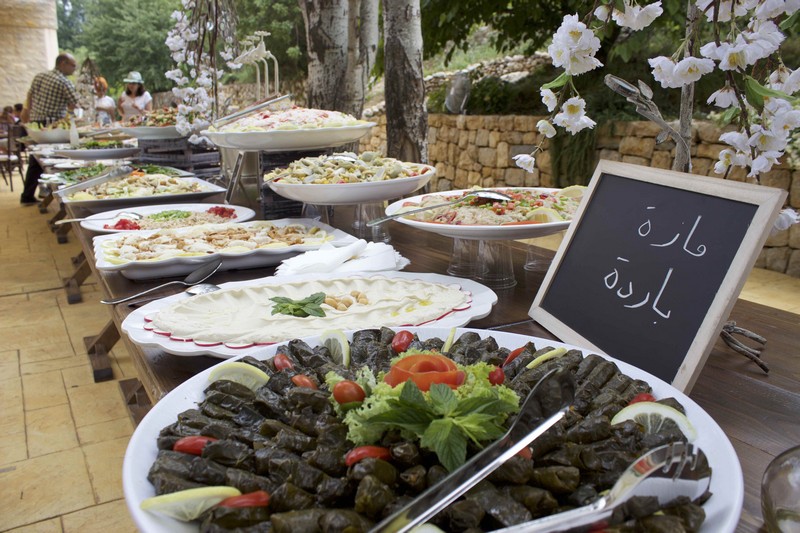 Open Buffet at La Citadelle De Beit Chabeb