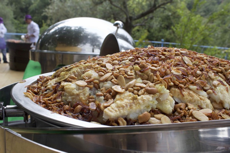 Open Buffet at La Citadelle De Beit Chabeb