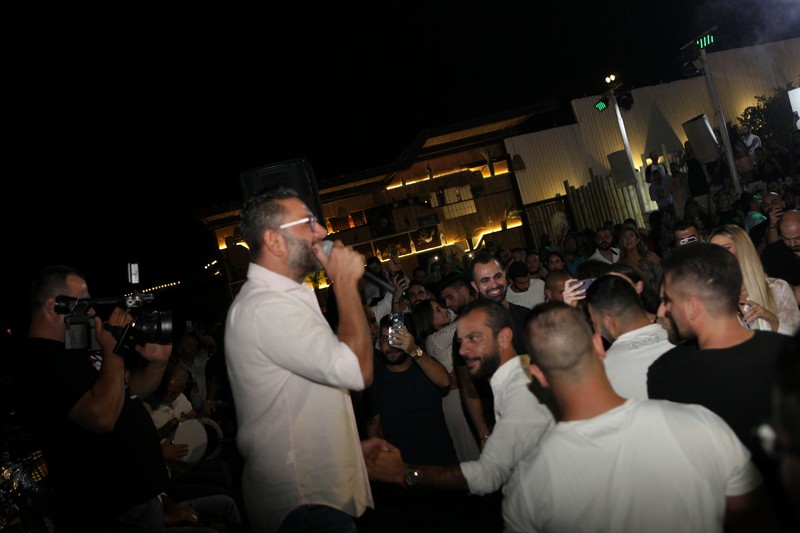 Ziad Bourji and Maher at La Taiga