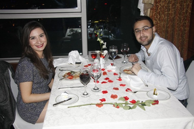 Valentine's at Le Ciel-Hilton