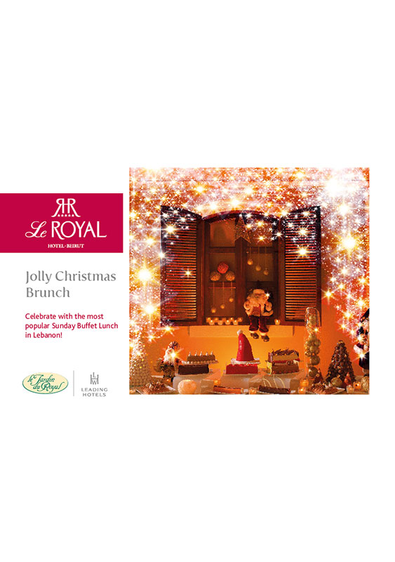 Christmas Buffet Lunch at Le Royal Hotel