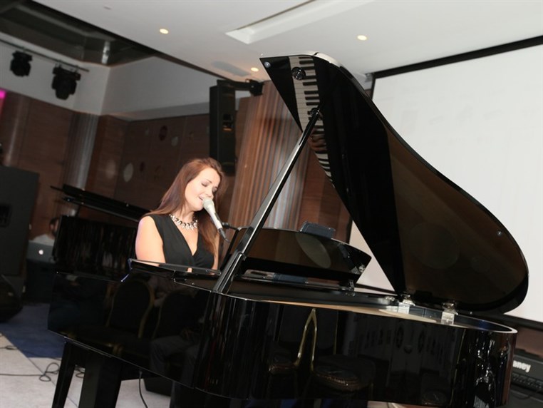 Mozart Chahine Launching of Yamaha Piano