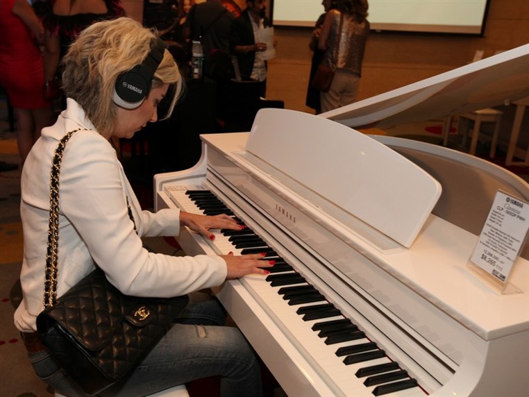 Mozart Chahine Launching of Yamaha Piano