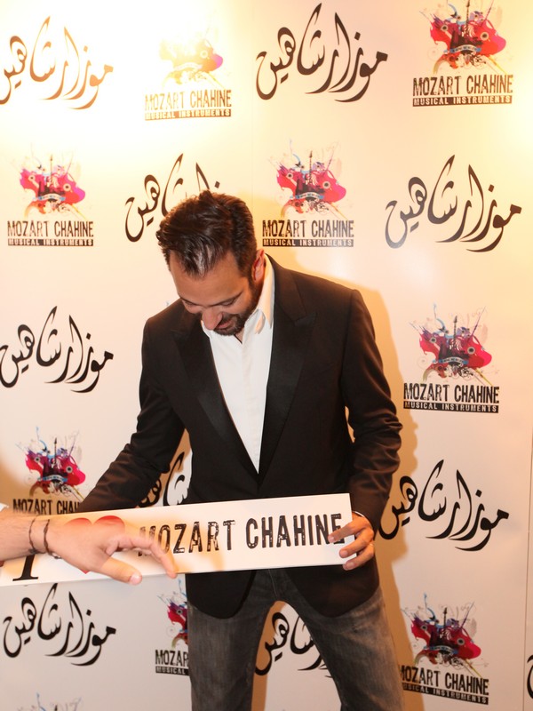 Mozart Chahine Launching of Yamaha Piano