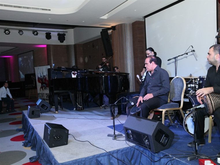 Mozart Chahine Launching of Yamaha Piano