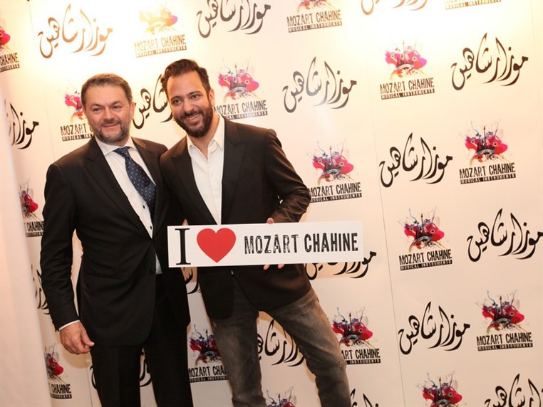 Mozart Chahine Launching of Yamaha Piano