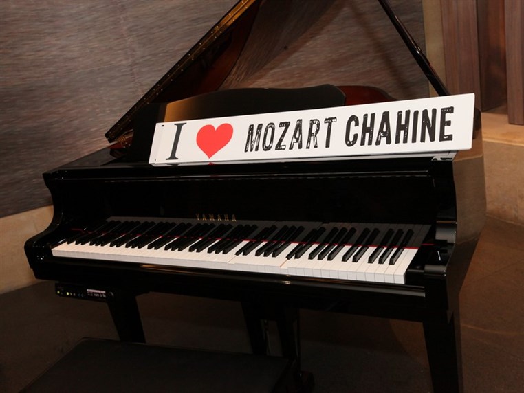 Mozart Chahine Launching of Yamaha Piano