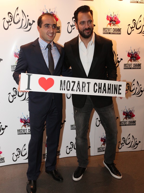 Mozart Chahine Launching of Yamaha Piano