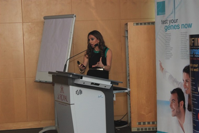 Dr Layla Lahoud Rechdan Conference at Le Royal Dbayeh
