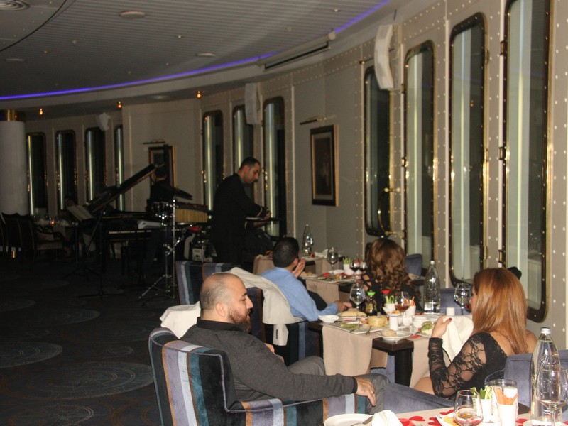 Titanic Piano Bar on Saturday Night