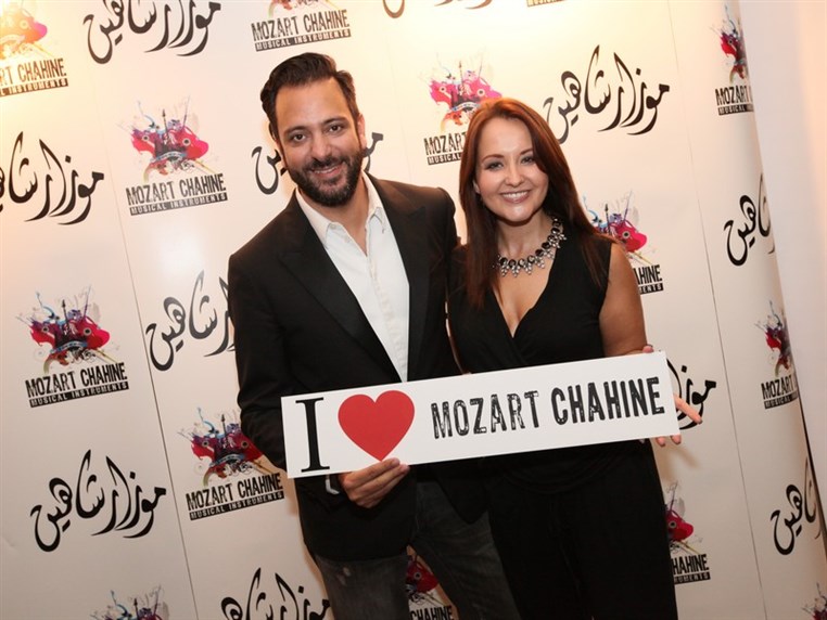 Mozart Chahine Launching of Yamaha Piano